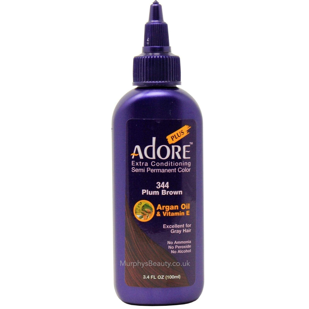 Adore Plus #344 PLUM BROWN 3.4 FL OZ Beauty & Personal Care Adore