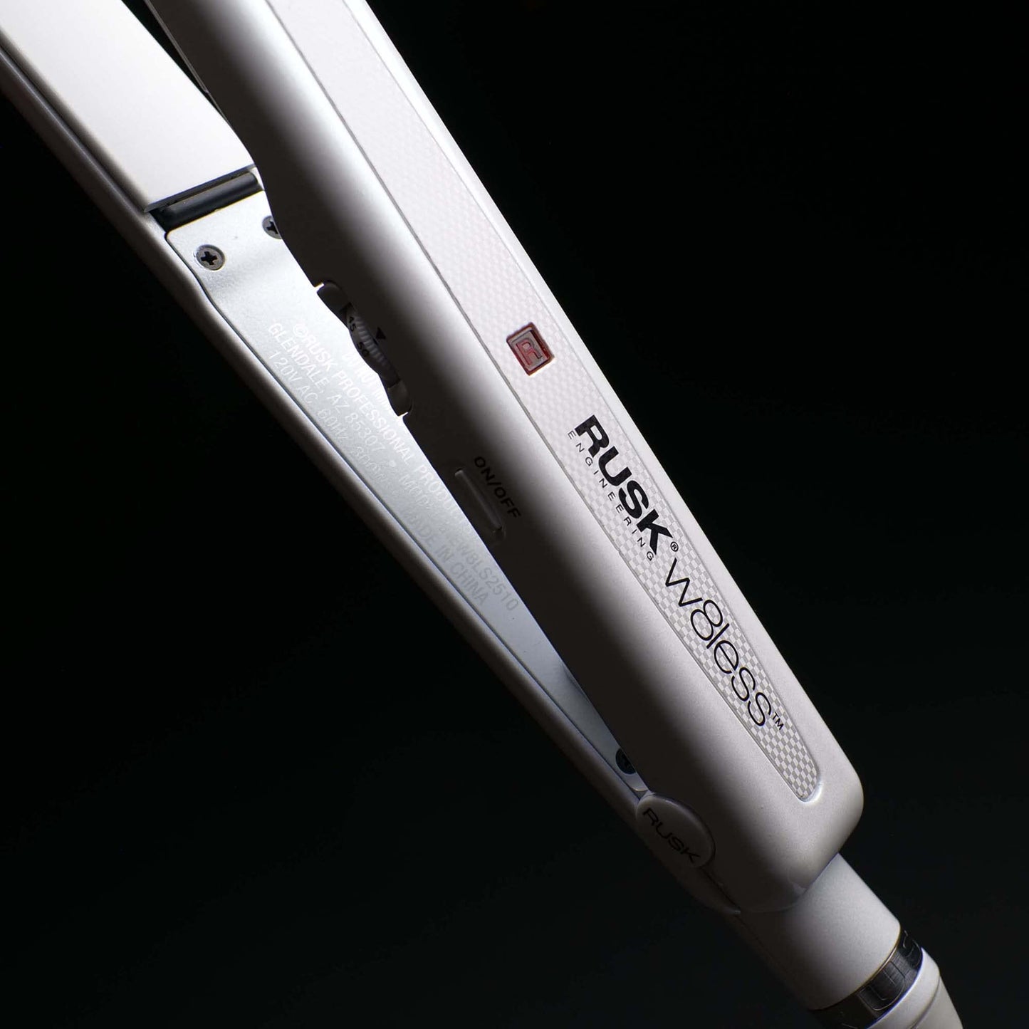 RUSK Engineering W8less Professional Ceramic and Tourmaline Str8 Iron, 1 Inch, Lightweight, Infused with Tourmaline Gemstone, Combined with Sol-Gel Beauty & Personal Care RUSK