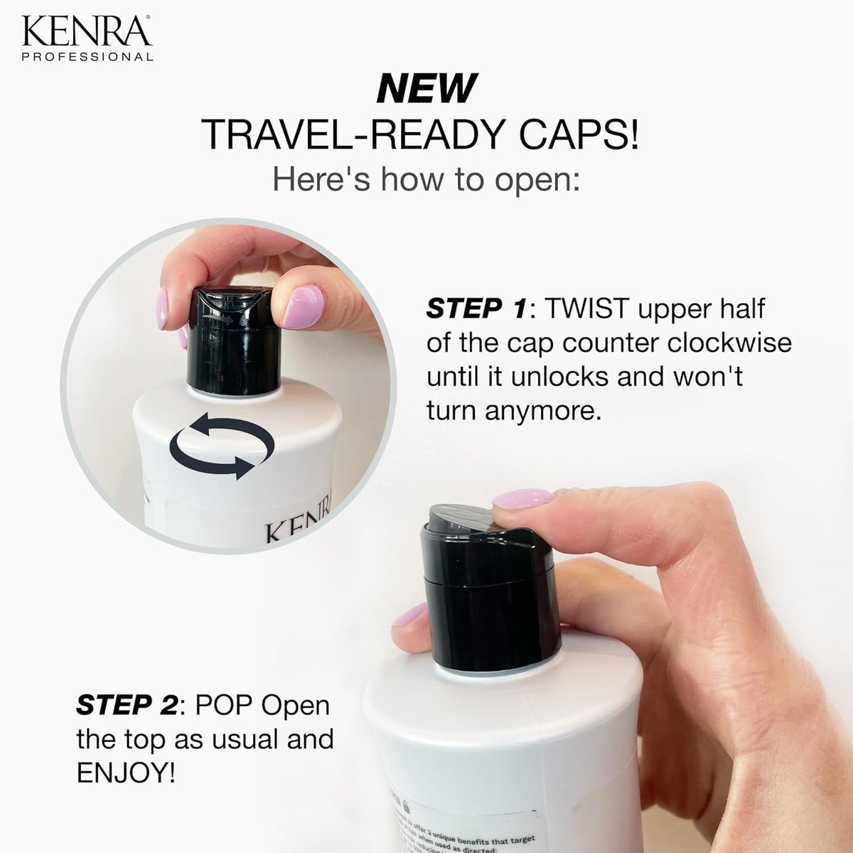 Kenra Professional Volume Shampoo & Conditioner Set | Creates Body, Bounce & Fullness | Increases Volume up to 45% | Adds Shine | Color Safe | Fine
