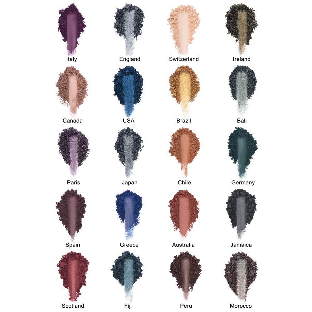 Lurella Cosmetics Adventurous 20 Color Eyeshadow Palette Beauty & Personal Care Lurella