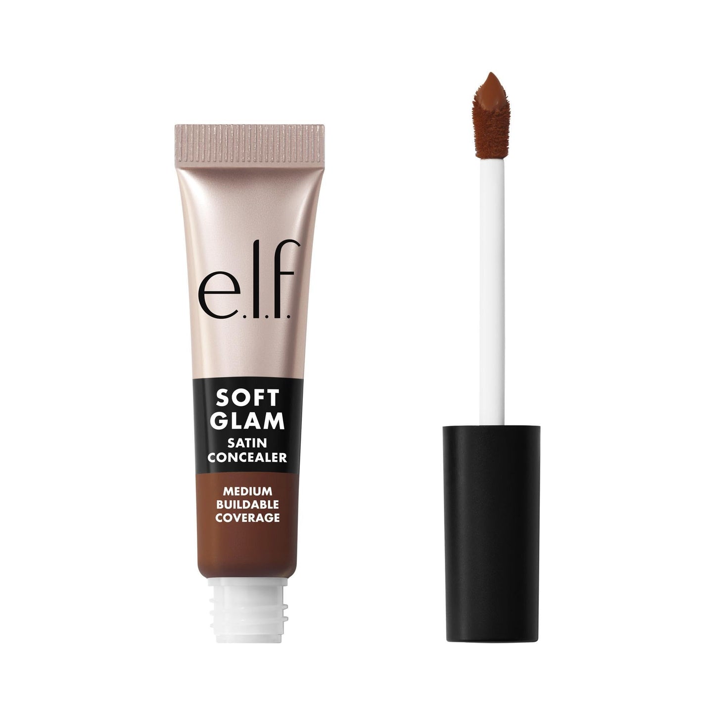 e.l.f. Soft Glam Satin Concealer, Medium Coverage For Blemishes & Under-Eye, Crease-Resistant, Long Lasting, Vegan , 61 Rich Cool Beauty & Personal Care e.l.f.