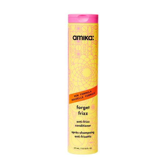 amika forget frizz anti-frizz conditioner, 275ml | smoothing, humidity protection, up to 72 hour frizz control + lightweight hydration, for medium Beauty & Personal Care Amika