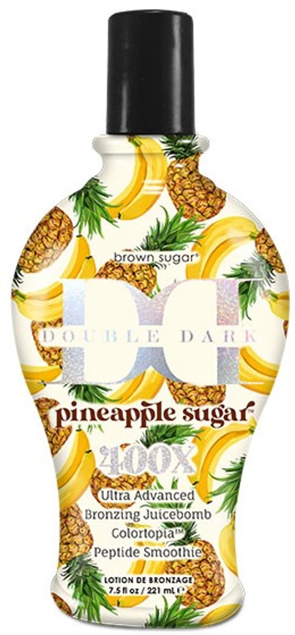 Brown Sugar Pineapple Sugar 400X Ultra Advanced Double Dark Bronzing Juicebomb 7.5oz