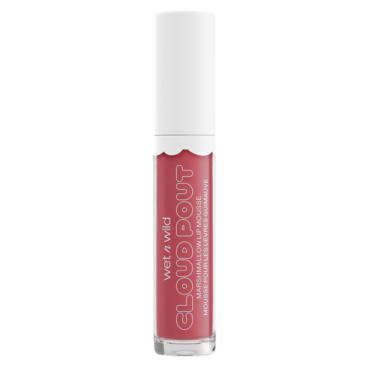wet n wild Lip Cream Cloud Pout Marshmallow Matte Liquid Lipstick, Lip Mousse, Red Madness, Marshmallow Flavored Beauty & Personal Care wet n wild