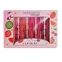 bellapierre Cosmetics 4-Piece Natural Lip Oil Kit | Moisturizing Lip Gloss Set | Fruit Flavored Lip Oil Collection with Rollerball Applicator Beauty & Personal Care bellapierre