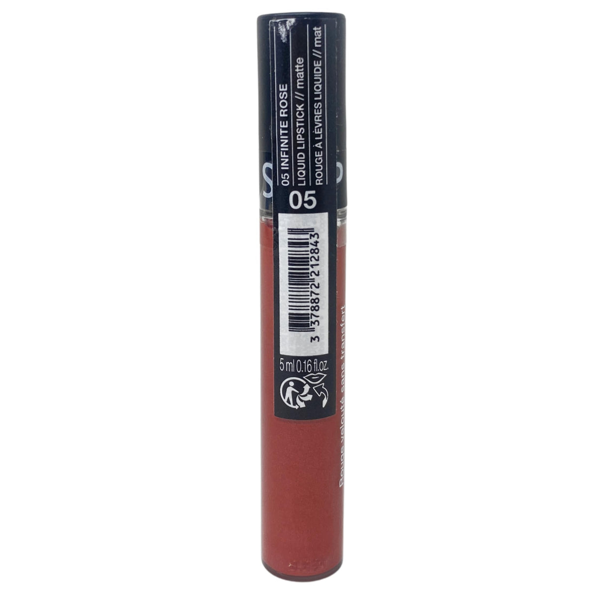 SEPHORA Collection Cream Lip Stain - 05 Infinite Rose (matte peach rose pink), 5 mL / 0.16 fl oz