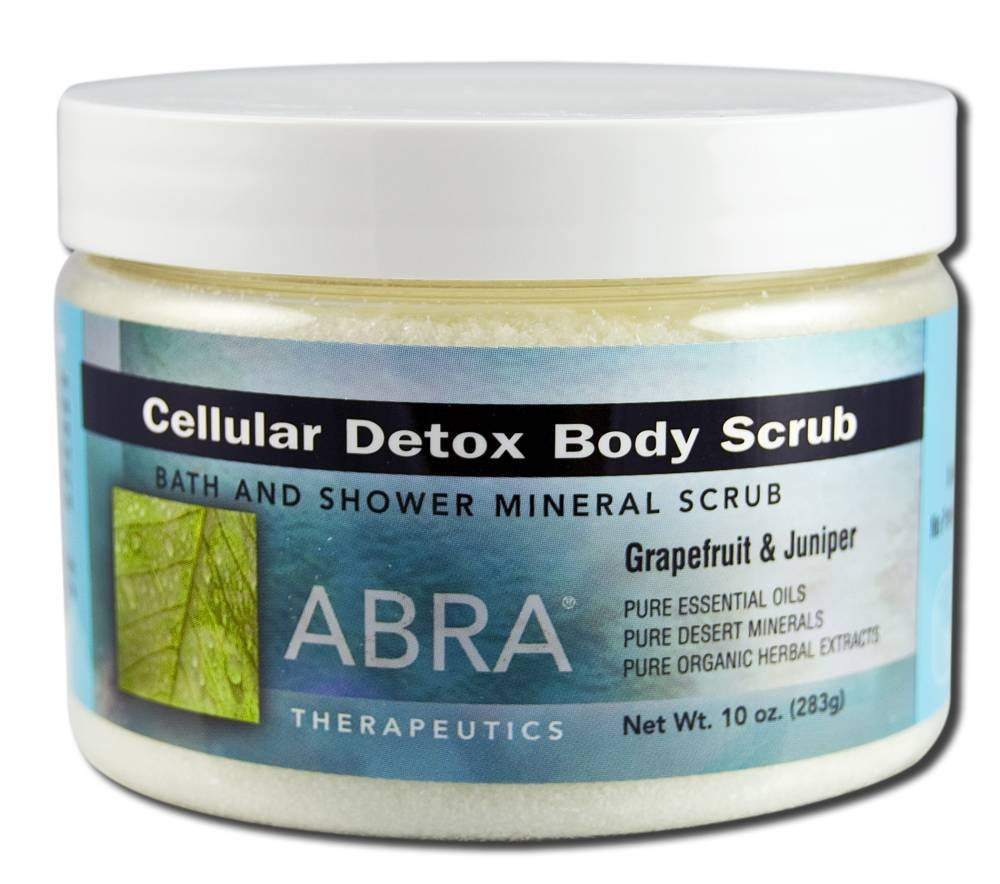 Abra Therapeutics Cellular Detox Body Scrub Grapefruit & Juniper - 10 oz Beauty and Personal Care Abra