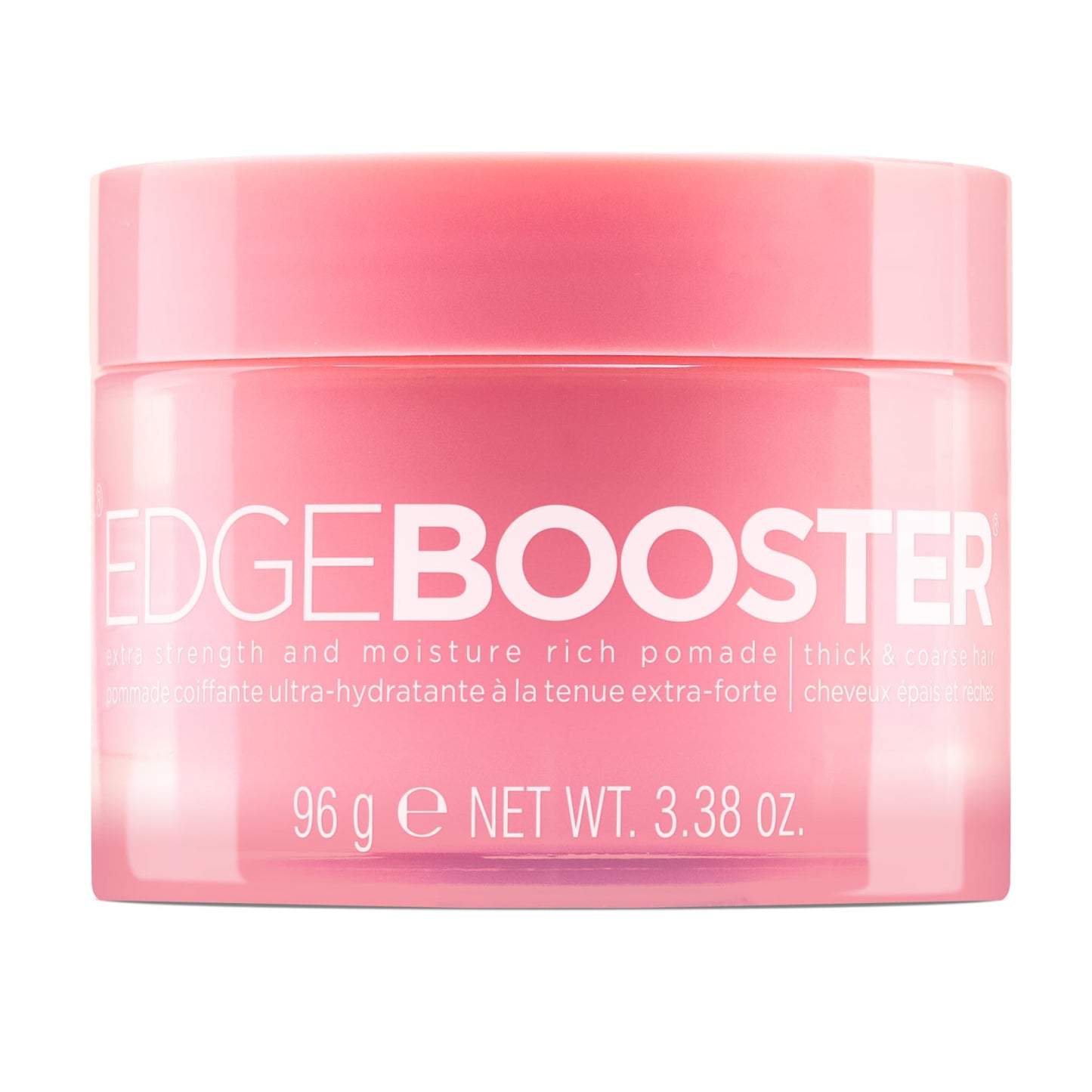 Style Factor Edge Booster Extra Strength & Moisture Rich Pomade | Strong Hold Edge Control Gel for Thick & Coarse Hair | High Shine, Non-Greasy Beauty & Personal Care Style Factor
