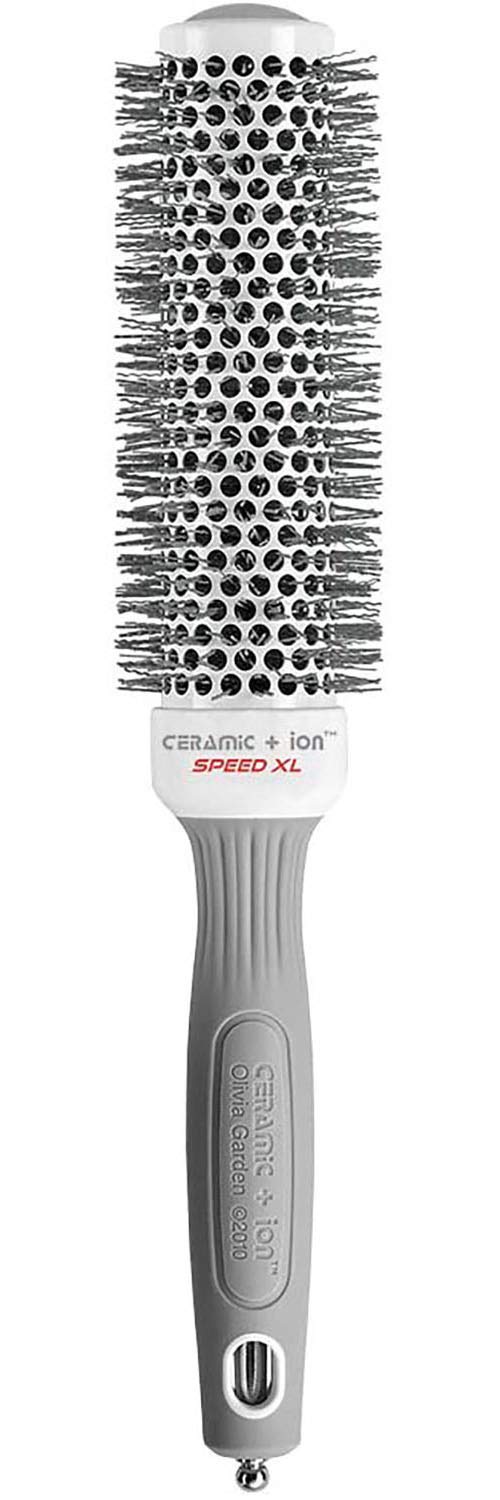 Olivia Garden Ceramic + Ion Speed XL - Extra-Long Round Thermal Hair Brush - Not Electrical - Professional Blowout Brush for Normal to Thick Hair - 1 Beauty & Personal Care Olivia Garden