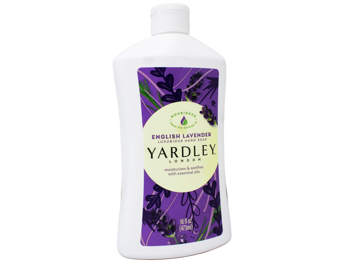 Yardley London Liquid Hand Soap - English Lavender - 16 Fl Oz (Pack of 2) Beauty & Personal Care Yardley