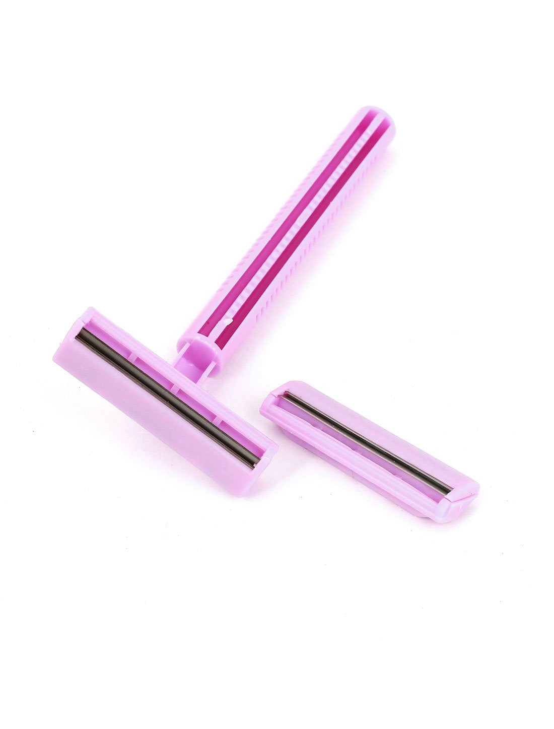 Ruilogod Women Metal Non- Textured Handle Body Hair Razor Shaver Pink (id: cbb a45 38b 661 fbb Beauty and Personal Care Ruilogod