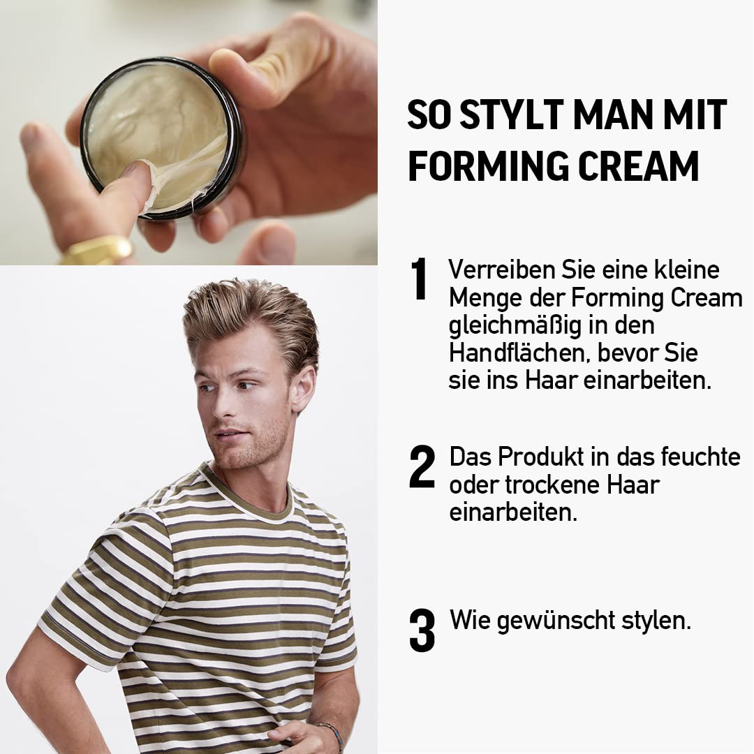 American Crew Men's Hair Forming Cream (OLD VERSION), Like Hair Gel with Medium Hold & Medium Shine, 3 Oz (Pack of 1) Beauty & Personal Care AMERICAN CREW