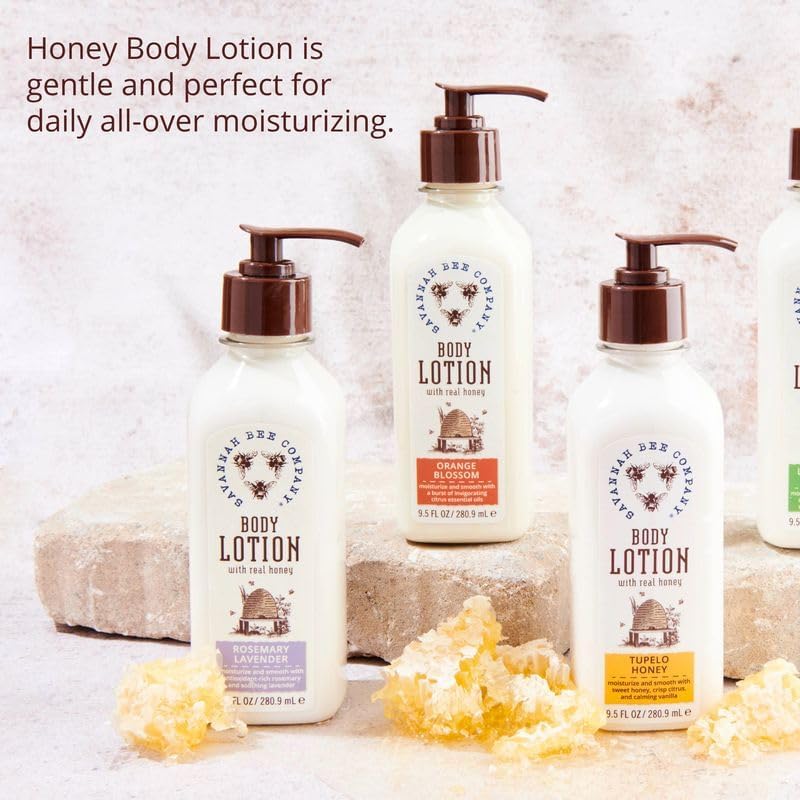 Savannah Bee Company Honey Body Lotion - All Natural Body Lotion for Women and Men Beauty & Personal Care Savannah Bee Company