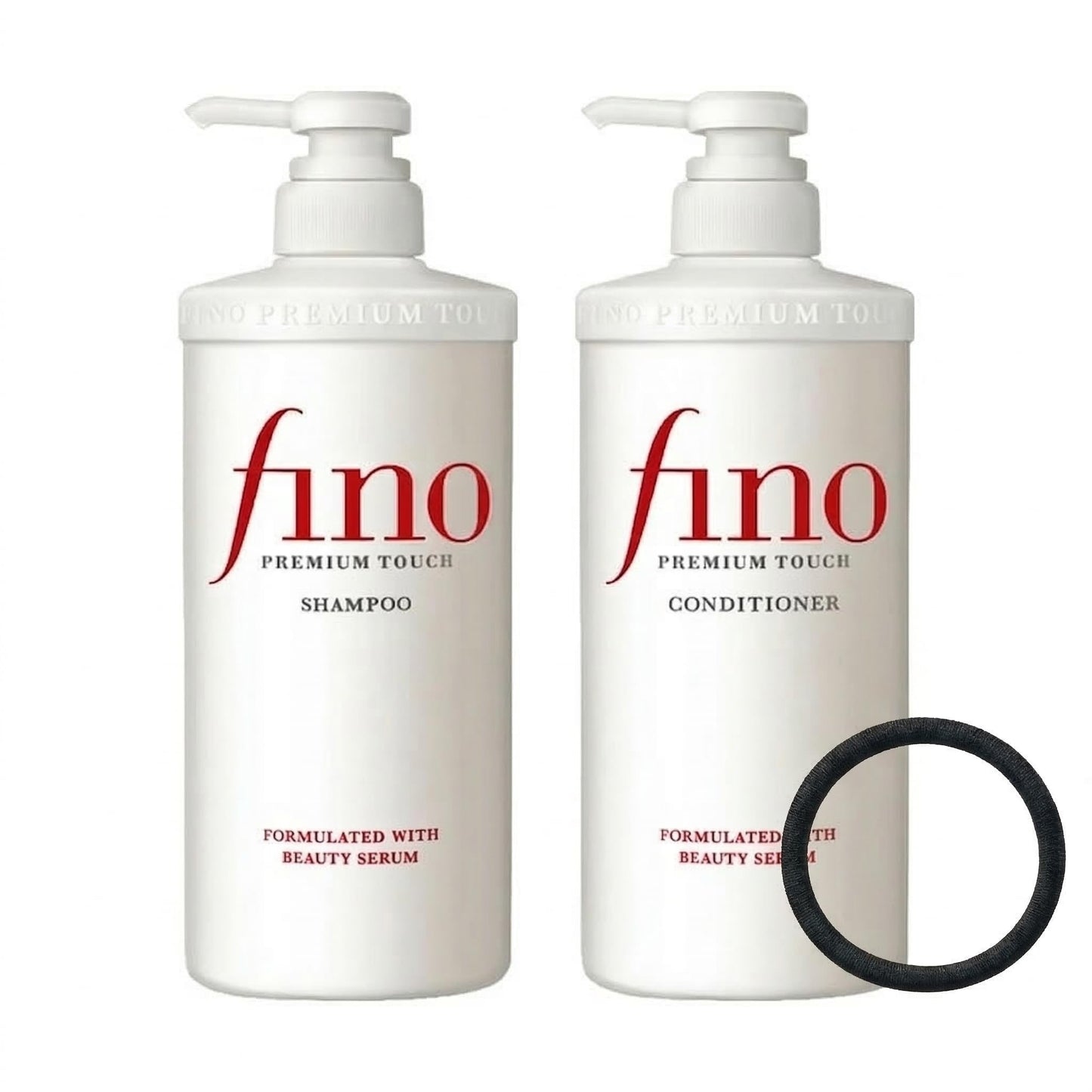 TJ SIGNATURE Fino Premium Touch Shampoo and Conditioner Set - J-Beauty Salon Grade Deep Repair Duo for Dry, Damaged & Frizzy Hair - Includes Exclusive Beauty & Personal Care TJ SIGNATURE