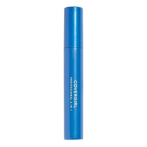 CoverGirl Professional 3-in-1 Straight Brush Mascara, 210 Black Brown, 0.3 Ounce Beauty & Personal Care COVERGIRL