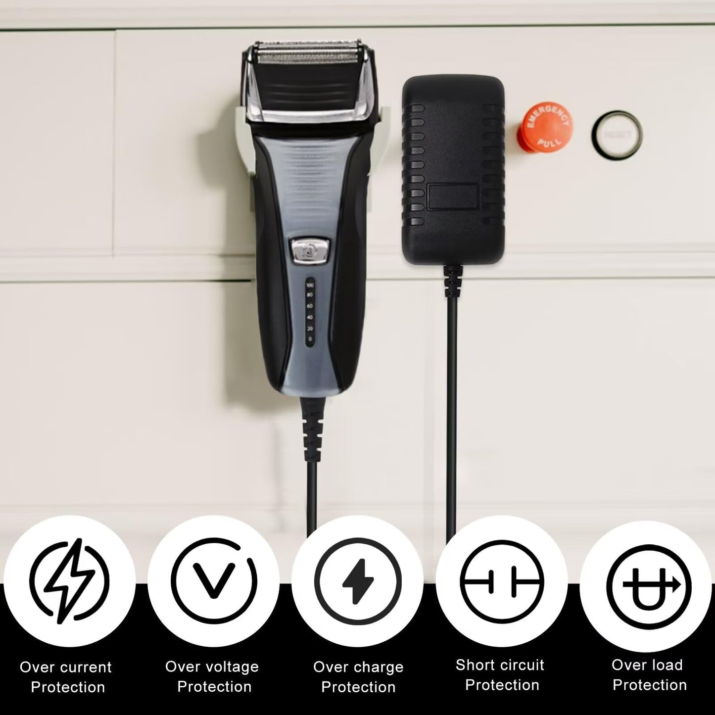 US! 5V Charger Power Supply Cable Cord Replacement Fit for Remington PR1240, PR1250, PR1260, PR1270, PR1285, PR1340, PR1342, PR1360, PR1362, PR1385 Beauty and Personal Care YTXXDEUS