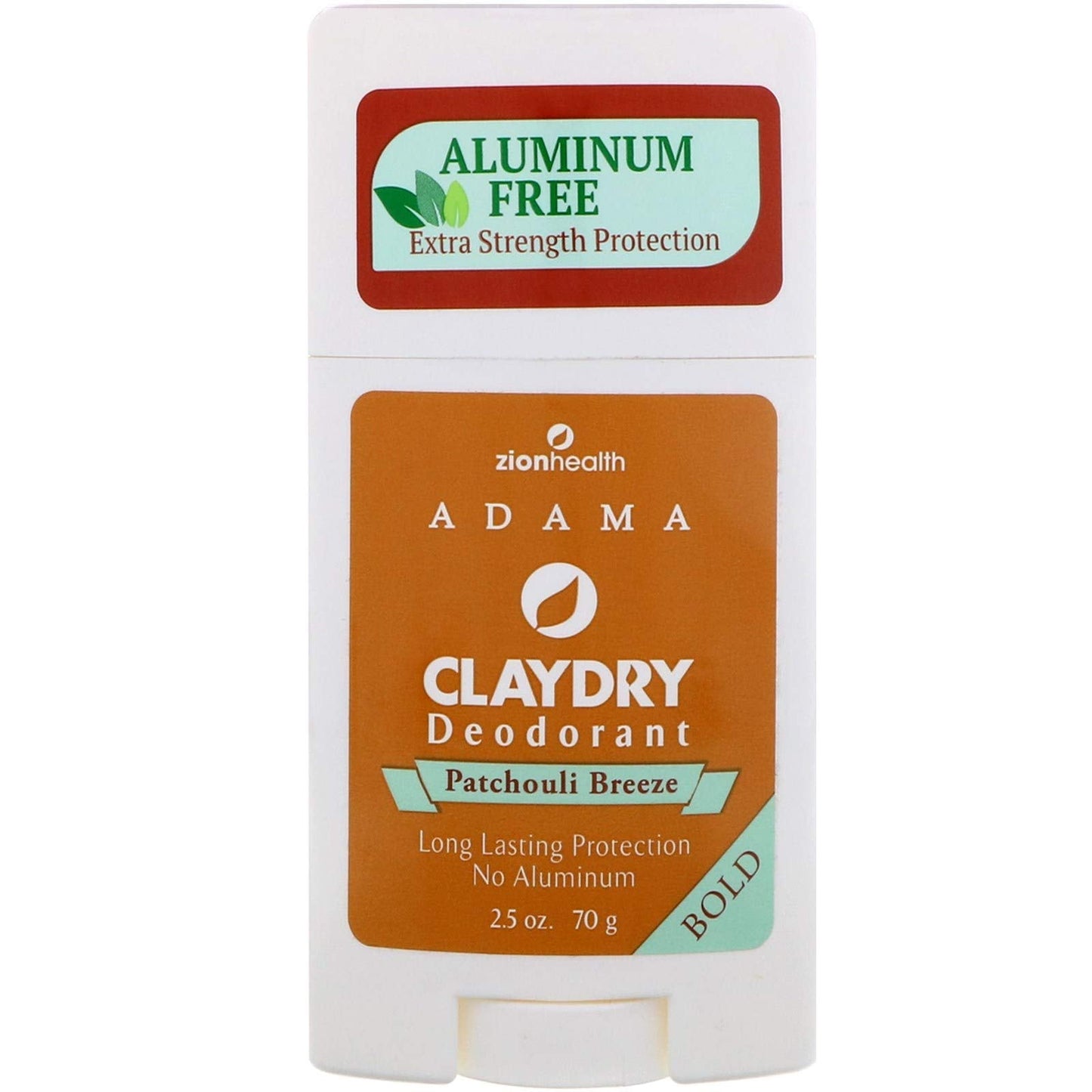 ClayDry Silk Deodorant Patchouli Breeze Zion Health 2.5 oz Stick Beauty and Personal Care Zion Health