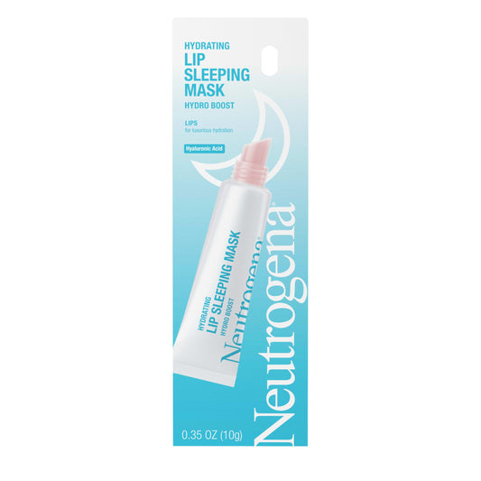 Neutrogena Hydro Boost Hydrating Lip Sleeping Mask with Hyaluronic Acid, Clear Overnight and Daily Moisturizing Treatment for Very Dry Lips, Fragrance Beauty & Personal Care Neutrogena
