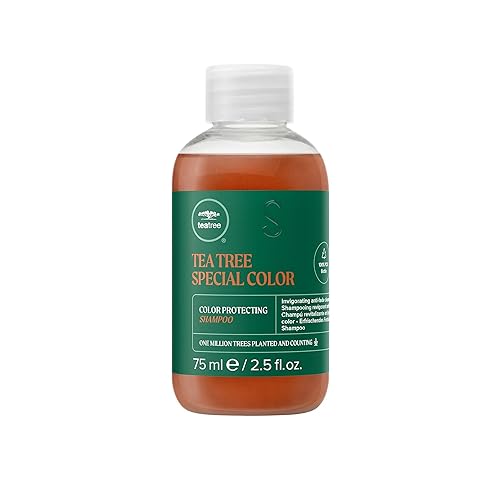 Tea Tree Special Color Shampoo, Gently Cleanses, Protects Hair Color, For Color-Treated Hair, 2.5 fl. oz. Beauty & Personal Care Tea Tree