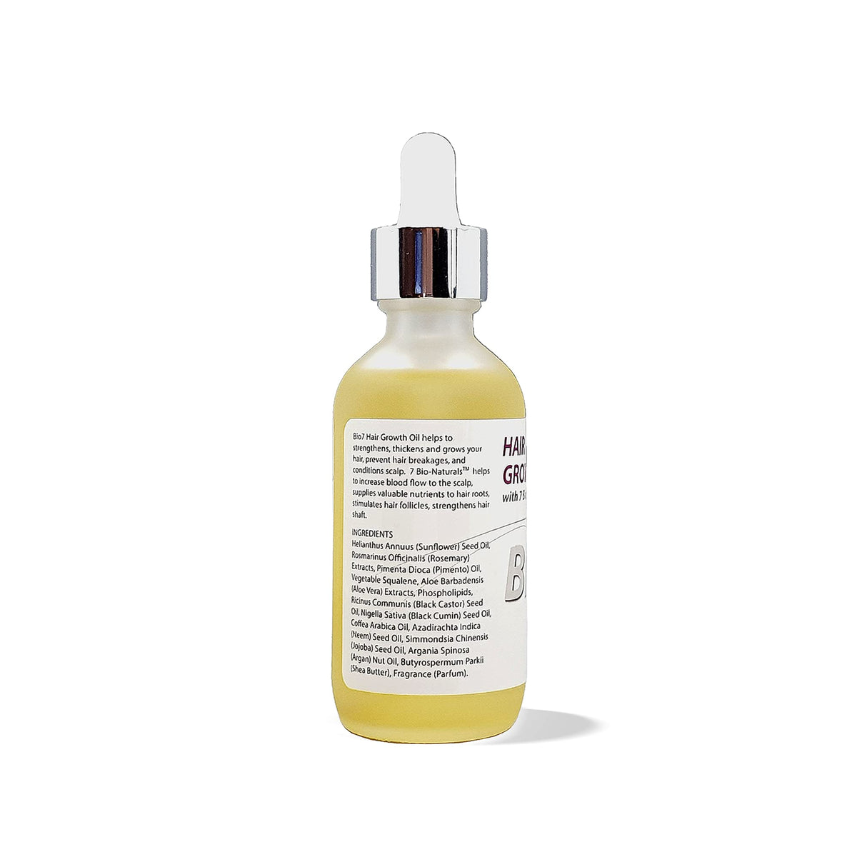 BIO7 Hair Growth Oil Drops for Scalp, 2 Fl Oz