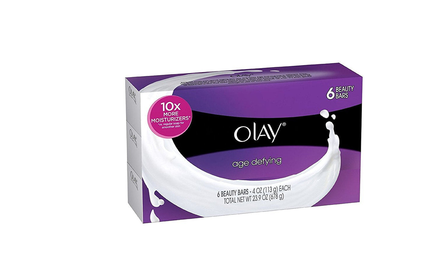 Olay Age Defying Beauty Bar Soap, 6 ct Beauty & Personal Care Olay