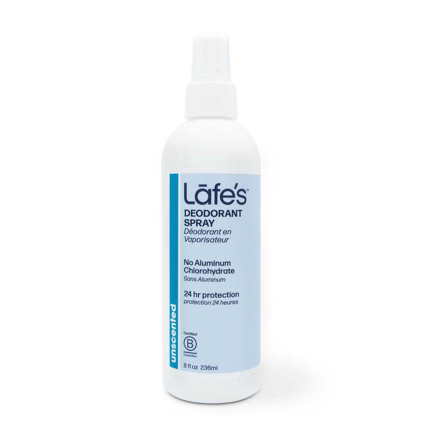 Lafe's Natural Deodorant - 8oz Aluminum Free Natural Deodorant Spray for Women & Men - Paraben Free & Baking Soda Free with 24-Hour Protection Beauty and Personal Care Lafe's