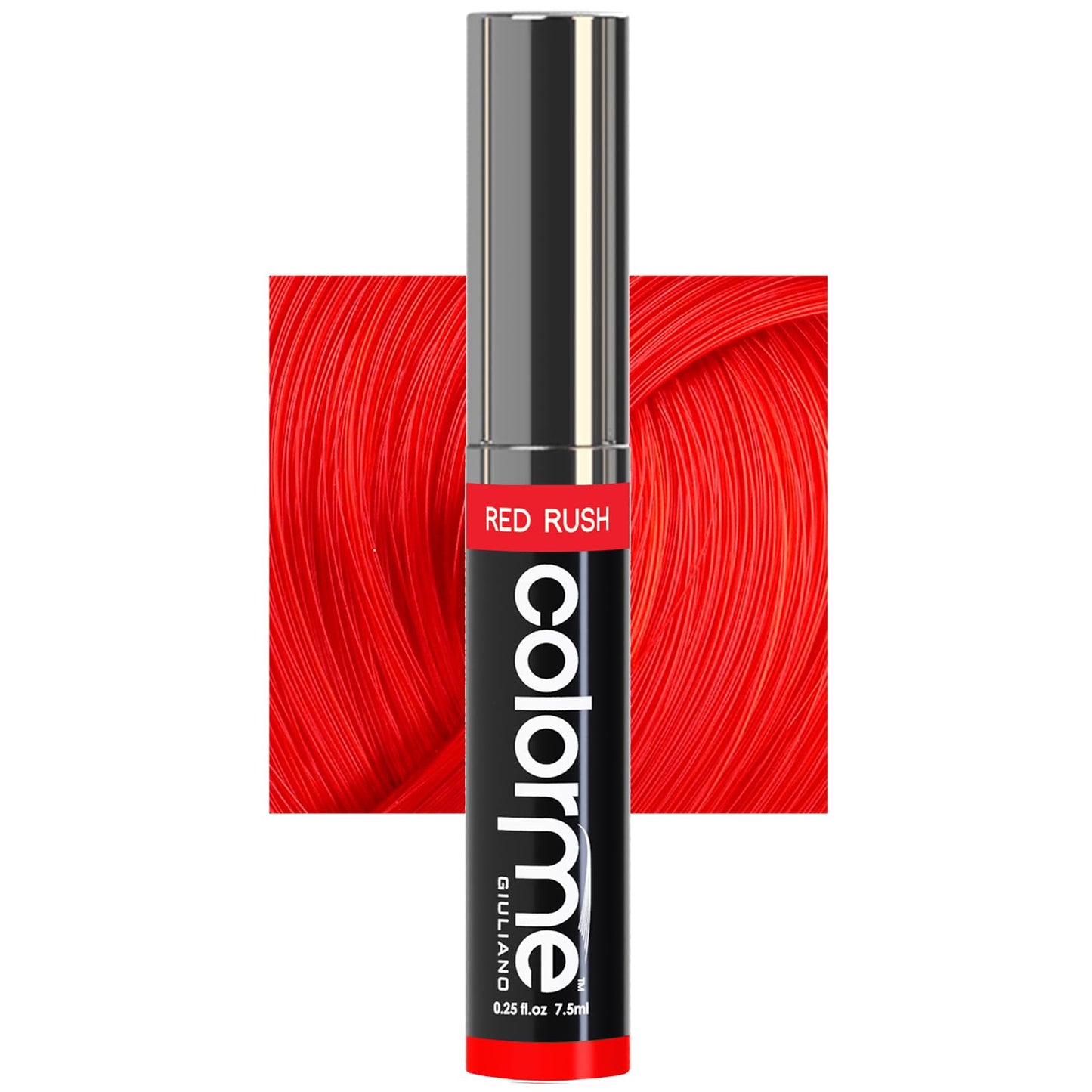 Colorme Root Touch Up Temporary Hair Mascara to color and Blend Semi Permanent Dye regrowth. Washes Out (RED) Beauty & Personal Care Color Me