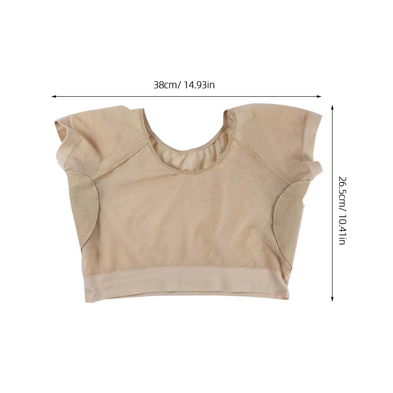 Healifty 2pcs Underarm Sweat Pads Women Sweat Shield Vest Womens Sports Bras Block Yoga Tops for Women Carpe Carpe antiperspirant Washed Clothing Beauty and Personal Care Healifty