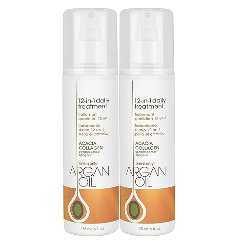 One N' Only Argan Oil 12-in-1 Daily Treatment Lightweight, Helps Control Frizz, Smooths, Detangles, Moisturizes, Strengthens and Adds Body to Dry Beauty & Personal Care One 'N Only