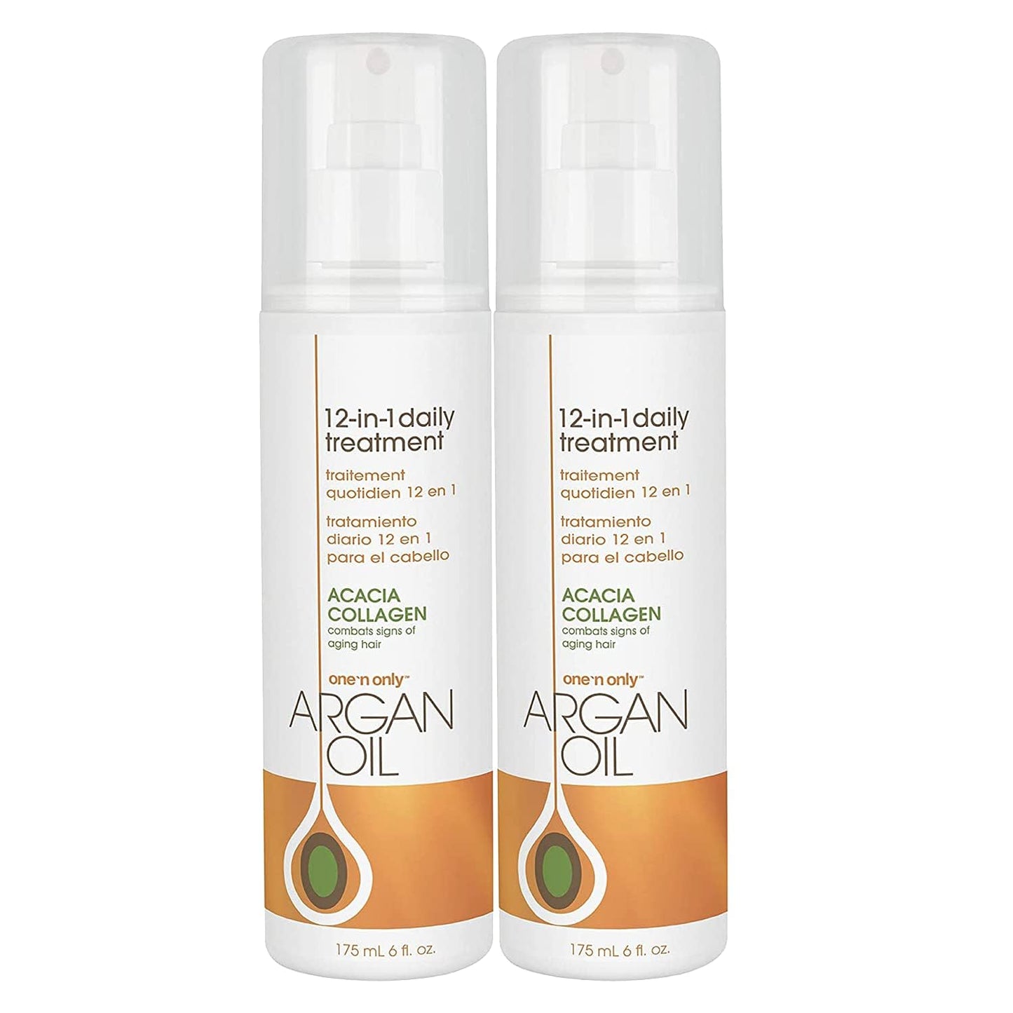 One N' Only Argan Oil 12-in-1 Daily Treatment Lightweight, Helps Control Frizz, Smooths, Detangles, Moisturizes, Strengthens and Adds Body to Dry Beauty & Personal Care One 'N Only
