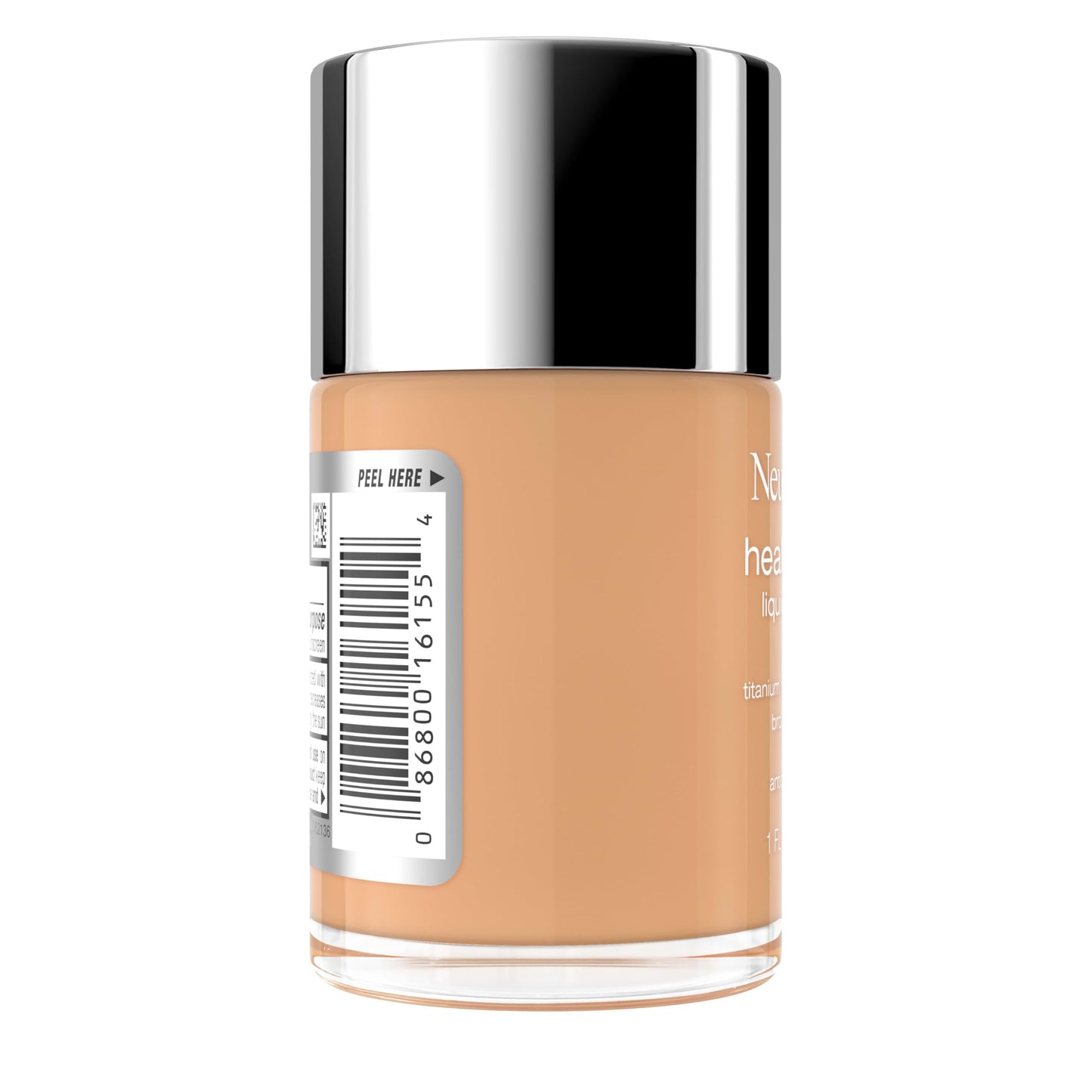 Neutrogena Healthy Skin Liquid Foundation Makeup Broad Spectrum SPF 20 Sunscreen, Medium Coverage, Vit B5, Antioxidants, All Day Wear, Creamy Beige Beauty & Personal Care Neutrogena