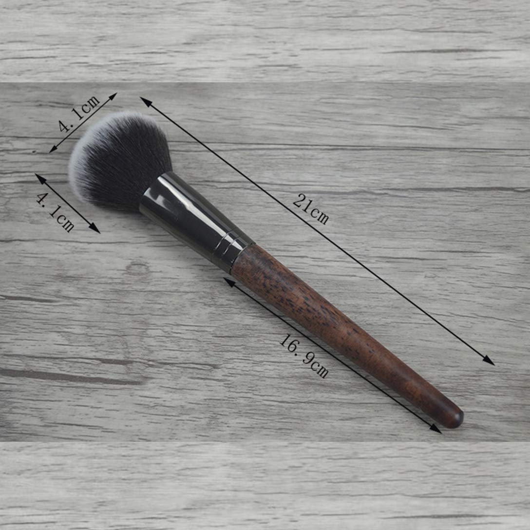 RN BEAUTY Makeup Brush Powder Brush Foundation Blush Bronzer Contour Face Blender Brush Professional Mineral Blending Buffing Kabuki Brushes Thick Beauty & Personal Care RN BEAUTY