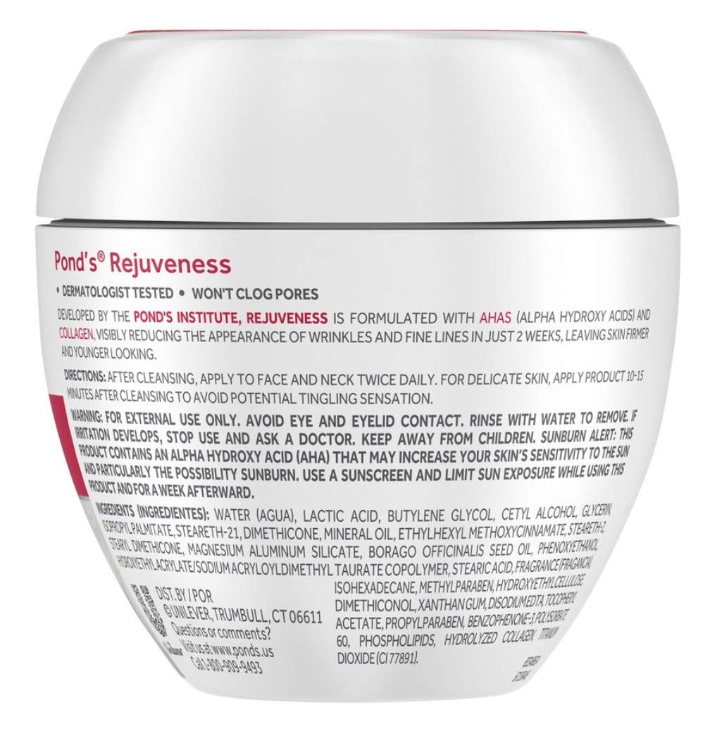 Ponds Rejuveness Anti-Wrinkle Cream 7 Ounce Jar - 3 Pack Beauty & Personal Care POND'S