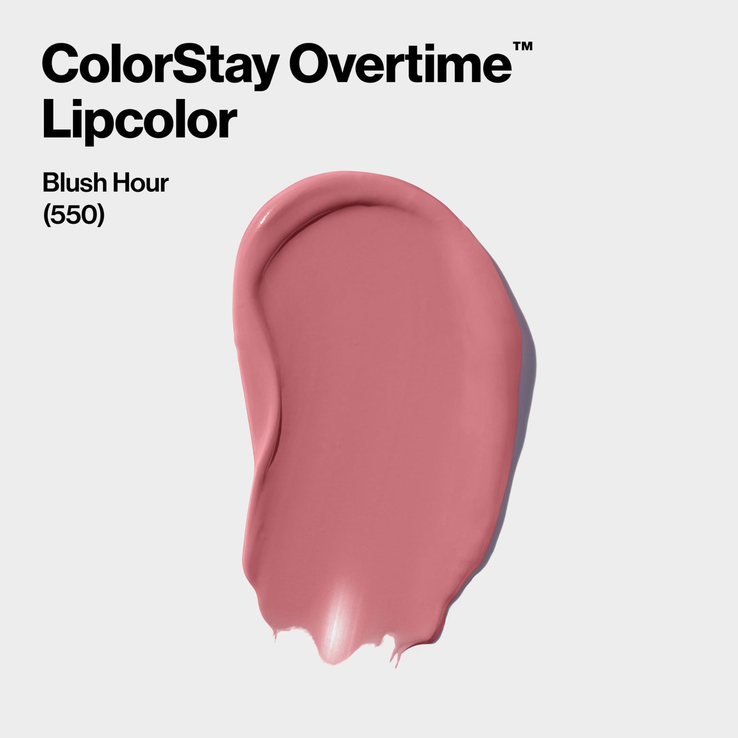 Revlon Liquid Lipstick with Clear Lip Gloss, ColorStay Overtime Lipcolor, Dual Ended with Vitamin E, 550 Blush Hour, 0.07 Fl Oz Beauty & Personal Care REVLON