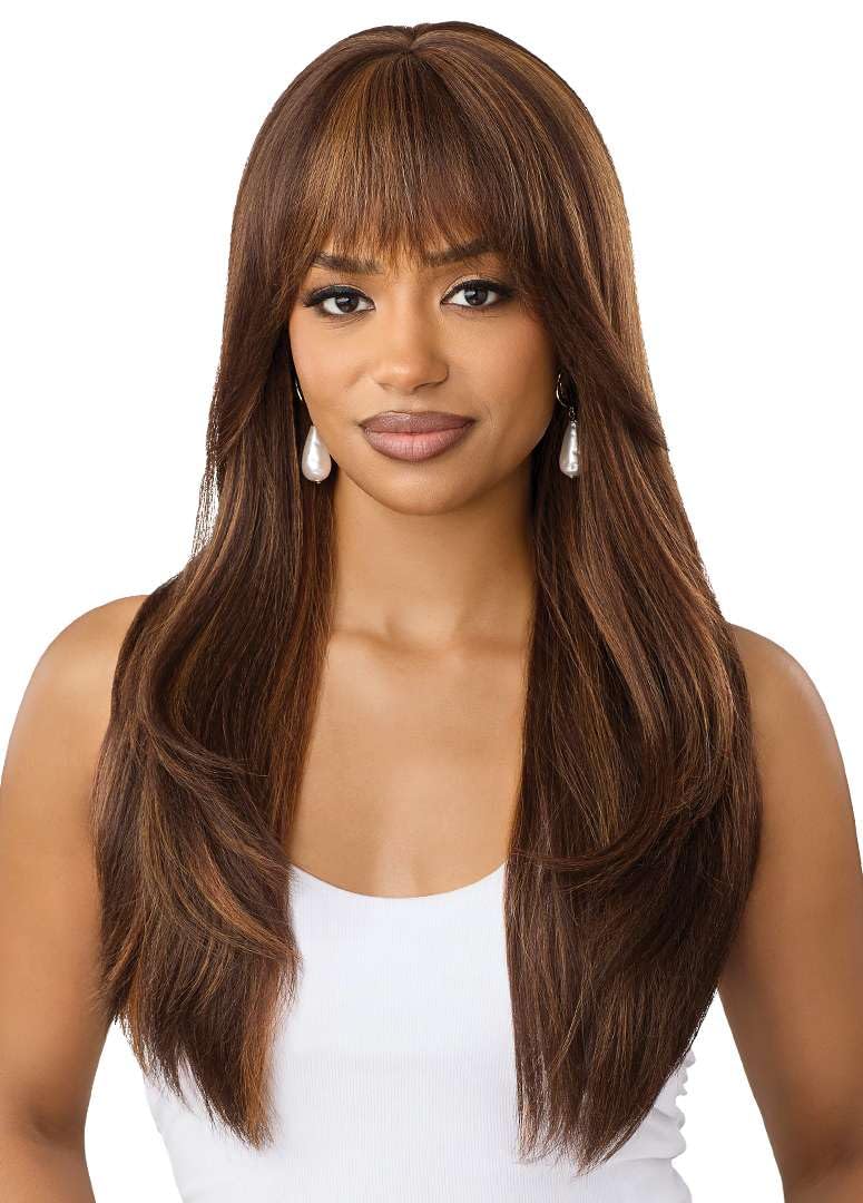 Outre Wigpop Synthetic Full Wig - Style Selects - Selects 104 (DEEP JADE BLUE)