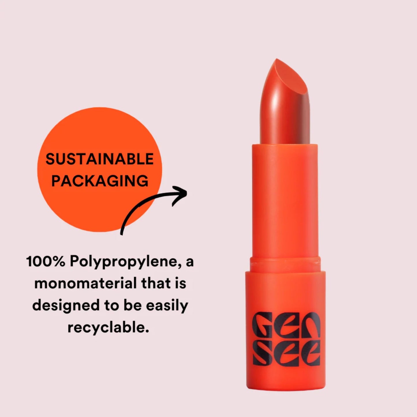 GEN SEE Pick Me Up Lip Matte Lipstick, Selma - Soft Matte Highly Pigmented Comfortable Long Wear Color, Vegan Cruelty-Free, Made in Italy Beauty & Personal Care GEN SEE