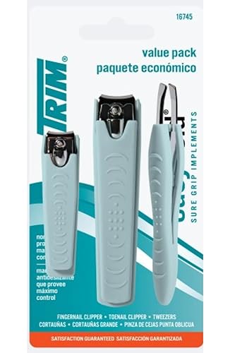 Trim Toenail Clipper + Fingernail Clipper + Slant Tip Beauty & Personal Care Trim