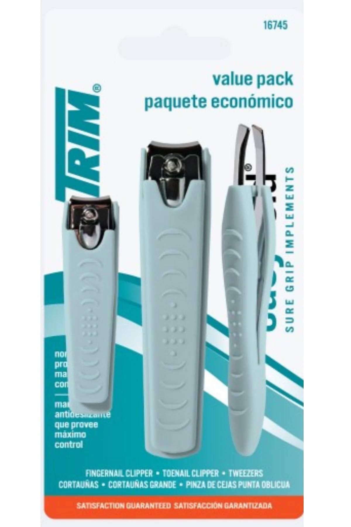 Trim Toenail Clipper + Fingernail Clipper + Slant Tip Beauty & Personal Care Trim