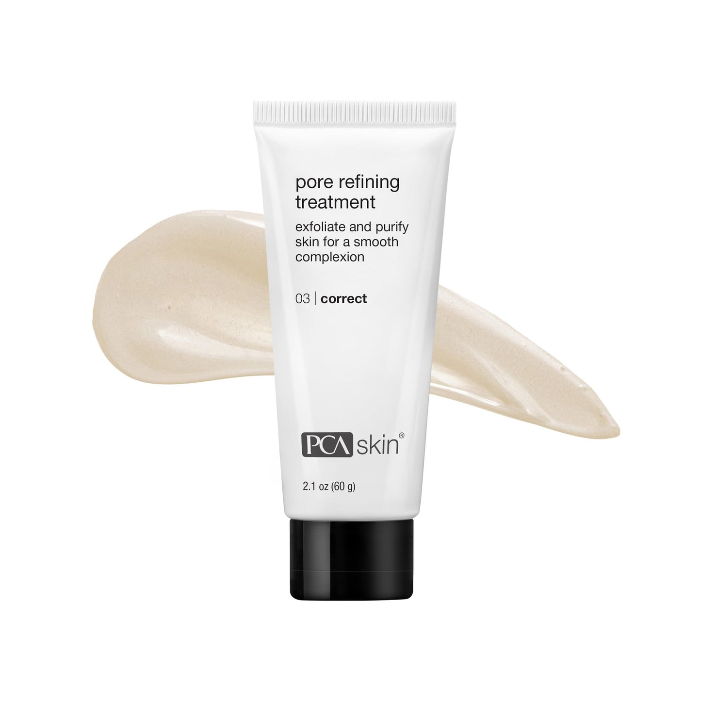 PCA SKIN Pore Refining Face Treatment - Facial Scrub Exfoliant with Mandelic Acid for Large Pores, Excess Oil, Acne & Blackheads (2.1 oz) Beauty & Personal Care PCA SKIN