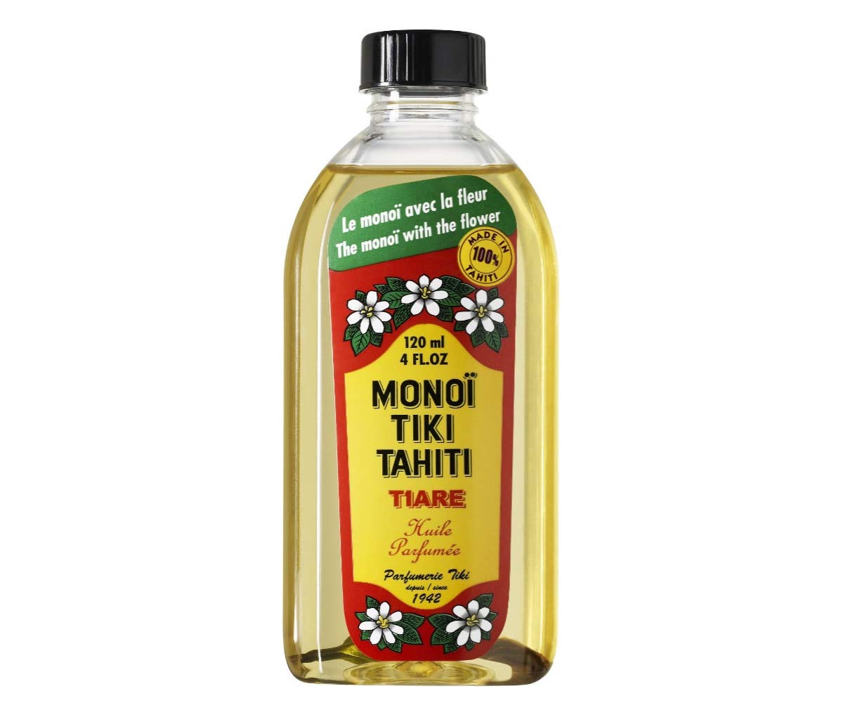 Monoi Tiki Tahiti - Tiare Coconut Oil - Original Gardenia Fragrance - 4 fl. oz. Beauty & Personal Care Monoi Tiare Tahiti