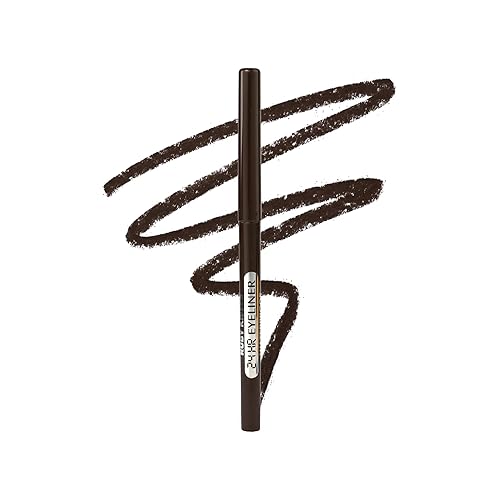 Ruby Kisses Pencil Eyeliner, Retractable Eyeliner, Waterproof, Smudge-Proof Eye Makeup, High Pigmented, 24H Long Lasting Eyepencil (Deep Brown) Beauty & Personal Care Ruby Kisses