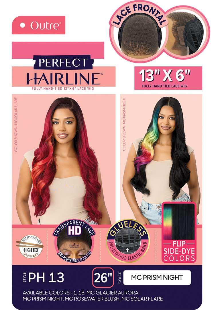 Outre Lace Front Wig - Perfect Hair Line 13X6 - PH 13 (MC GLACIER AURORA)