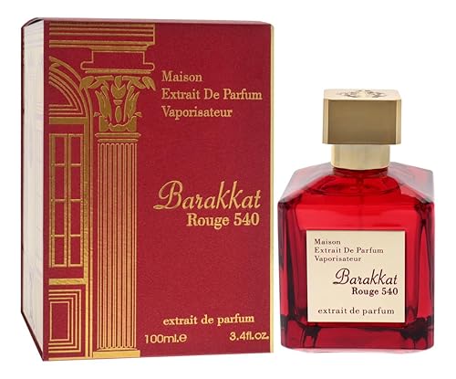 Fragrance World Barakkat Rouge 540 by Maison Alhambra for Women - 3.4 oz Extrait De Parfum Spray Beauty & Personal Care Maison Alhambra