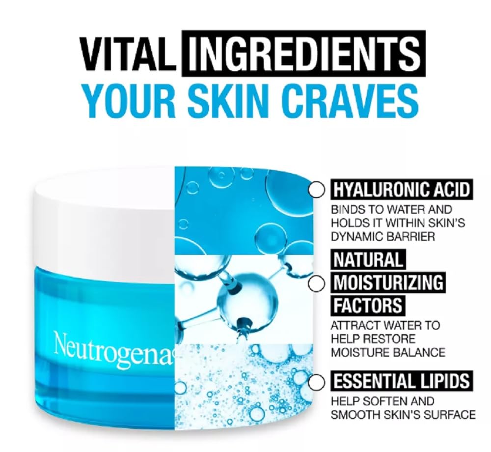 Neutrogena Hydro Boost Water Face Cream - Fragrance Free - 0.5oz Beauty & Personal Care Neutrogena