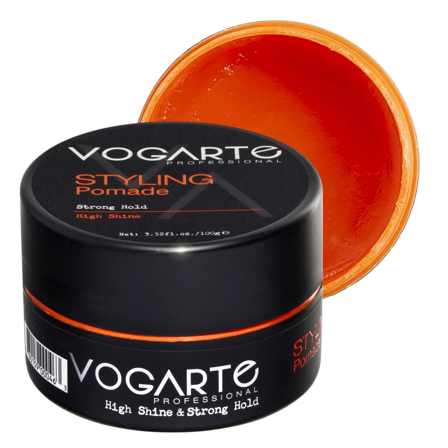 Vogarte Hair Styling Pomade for Men, Strong Hold with Medium Shine, Water-Based Hair Wax, Classic Gentleman Grooming Product, Flexible All-Day Hold Beauty & Personal Care Vogarte
