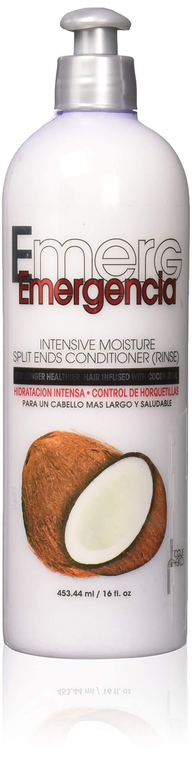 EMERGENCIA Toque Magico Intensive Moisture Split Ends Conditioner, Coconut, 16 Oz, 16 Ounces Beauty & Personal Care Emergencia