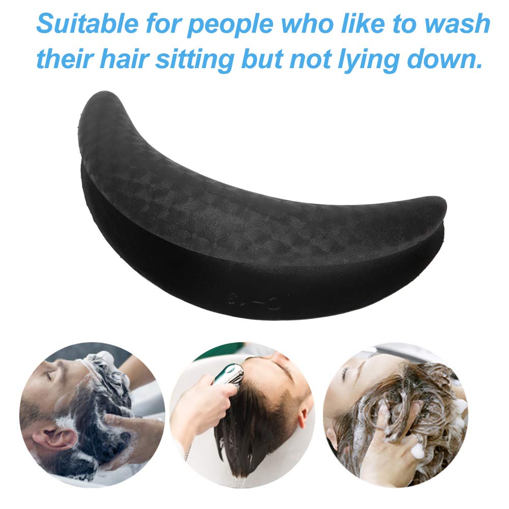 Silicone Neck Cushion, Shampoo Bowl Gel Neck Cushion, Hair Washing Head Rest Pillow Sink Basin Tool for Salon Home Beauty and Personal Care ZJchao