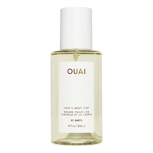 OUAI St. Barts Hair and Body Mist - Tropical-Scented Hair Perfume and Body Spray - Notes of Dragonfruit, Orange Blossom, Tuberose & Musk (8 Fl Oz) Beauty & Personal Care OUAI