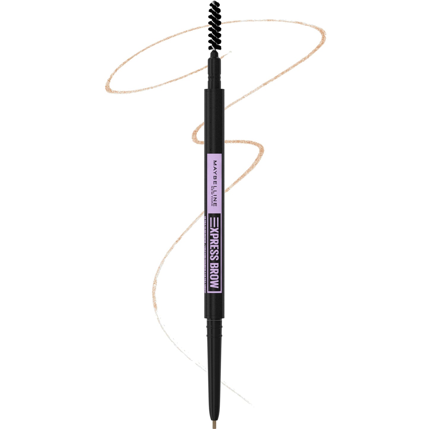Maybelline Brow Ultra Slim Defining Eyebrow Makeup Mechanical Pencil With 1.55 MM Tip And Blending Spoolie For Precisely Defined Eyebrows, Light Beauty & Personal Care MAYBELLINE