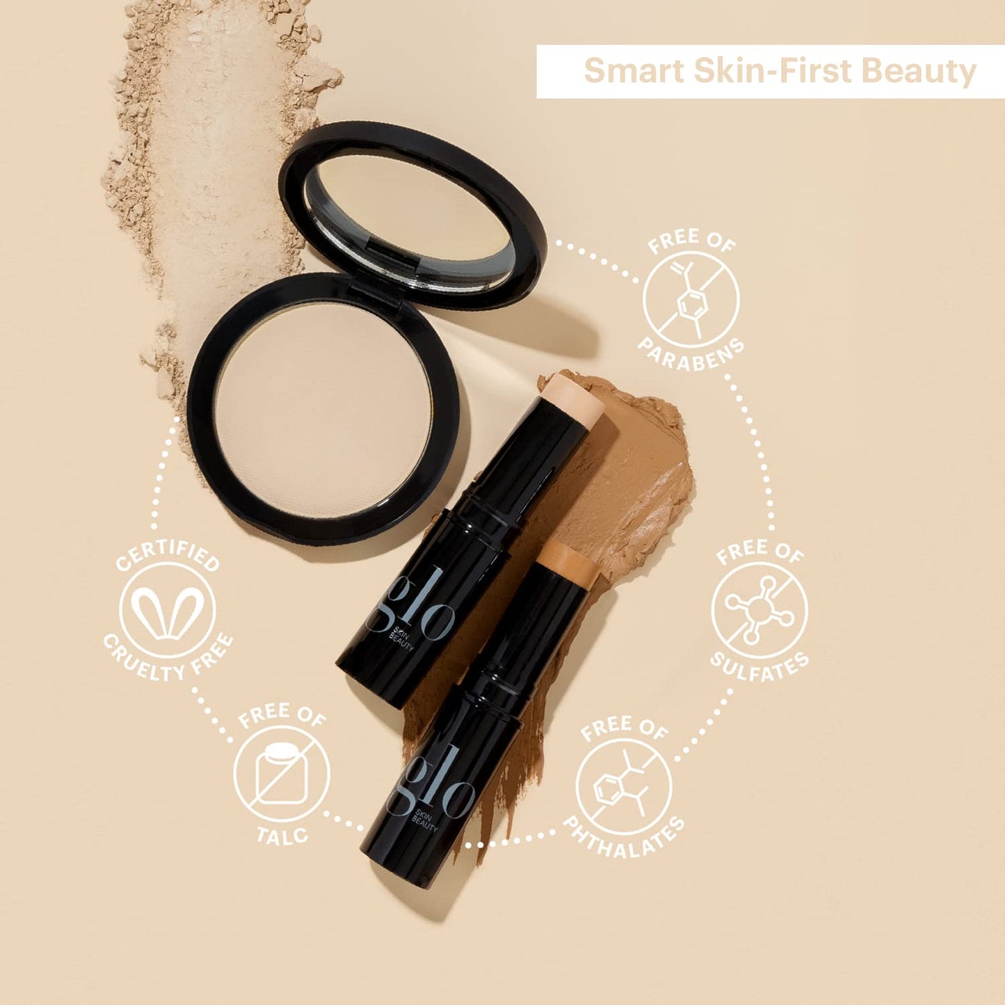 Glo Skin Beauty Cream Glaze Lip Crayon | New Neutral Shades, Deep Neutral Rose (Bonjour) Beauty & Personal Care Glo Skin Beauty